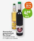 Beerenobstgemeinschaft Bio-Sirup Angebote bei tegut Schwäbisch Gmünd für 4,99 €