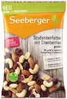 Snack-Mix oder Studentenfutter Cranberry von Seeberger im aktuellen REWE Prospekt