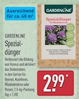 Spezialdünger von GARDENLINE im aktuellen ALDI Nord Prospekt für 2,99 €