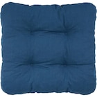 Sitzkissen blau Polyester-Mischgewebe B/H/L: ca. 38x8x38 cm Angebote bei POCO Delmenhorst für 1,99 €