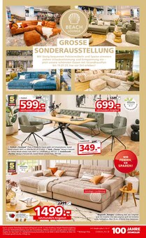 Sofa im Segmüller Prospekt "Highlight Angebote" mit 38 Seiten (Leverkusen)