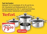 Topf-Set Duetto+ im Angebot bei GLOBUS in Kaarst Topf-Set Duetto+ Angebote von Tefal bei GLOBUS Kaarst für 79,99 €