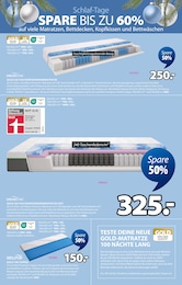 Matratze im JYSK Prospekt Ein großartiges Weihnachtsangebot - SPARE BIS ZU 60% auf S. 3