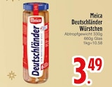 Deutschländer Würstchen von Meica im aktuellen EDEKA Prospekt für 3,49 €