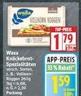 Vollkorn Roggen von Wasa im aktuellen EDEKA Prospekt für 1,59 €