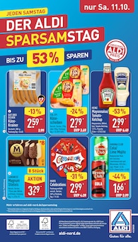 ALDI Nord Prospekt der aktuellen Woche, gĂĽltig von 06.10.2025 bis 11.10.2025 Aktueller ALDI Nord Prospekt "Aktuelle Angebote" mit 43 Seiten