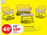 Salon de jardin Cassis en promo chez Super U Dole à 189,00 €