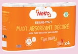 Essuie-Tout Maxi Absorbant Décoré x4 - NETTO dans le catalogue Netto