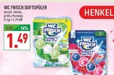 WC FRISCH DUFTSPÜLER im Angebot bei Marktkauf in Hemer WC FRISCH DUFTSPÜLER Angebote bei Marktkauf Hemer für 1,49 €
