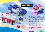 Véhicule et figurine La Pat' Patrouille search & rescue - Police - Spin Master - La Grande Récré Véhicule et figurine La Pat' Patrouille search & rescue - Police - Spin Master à 19,99 € dans le catalogue La Grande Récré