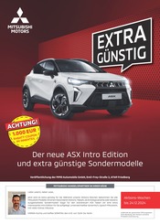 Aktueller Mitsubishi Werkstatt & Auto Prospekt in Lichtenau und Umgebung, "Extra Günstig" mit 8 Seiten, 16.09.2024 - 13.10.2024