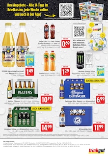 Pepsi im aktuellen Trinkgut Prospekt (Wiesbaden) Pepsi im Trinkgut Prospekt "Aktuelle Angebote" mit 8 Seiten (Wiesbaden)