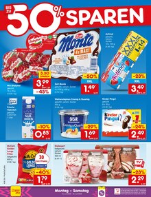 Schokolade im aktuellen Netto Marken-Discount Prospekt (Ingolstadt) Schokolade im Netto Marken-Discount Prospekt "Aktuelle Angebote" mit 75 Seiten (Ingolstadt)
