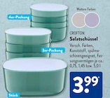 Salatschüssel von Crofton für 3,99 € bei ALDI SÜD im Angebot Salatschüssel von Crofton im aktuellen ALDI SÜD Prospekt