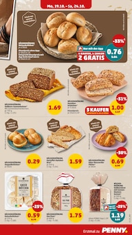Gebäck Angebot im Penny Prospekt, gültig von 19.10.2026 bis 25.10.2026 Gebäck Angebot im aktuellen Penny Prospekt auf Seite 15