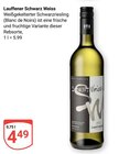 Schwarz Weiss im Angebot bei GLOBUS in Rüsselsheim Schwarz Weiss Angebote von Lauffener bei GLOBUS Rüsselsheim für 4,49 €