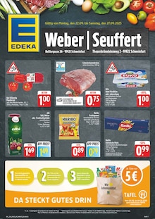 Aktueller EDEKA Prospekt für Schweinfurt mit  Seiten