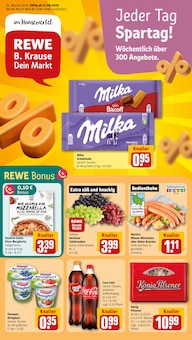 Aktueller REWE Prospekt "Dein Markt" für Lüneburg Aktueller REWE Prospekt für Lüneburg mit Seiten