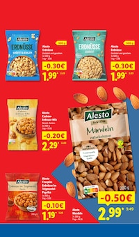 Nüsse im Lidl Prospekt "Der Preisführer macht Deutschland dauerhaft günstiger!" mit 34 Seiten (Mannheim)