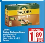 Instant-Becherportionen von Jacobs für 1,89 € bei EDEKA im Angebot Instant-Becherportionen von Jacobs im aktuellen EDEKA Prospekt