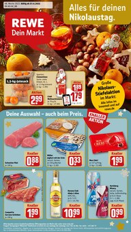 Aktueller REWE Prospekt "Dein Markt" Seite 1 von 22 Seiten für Bremen