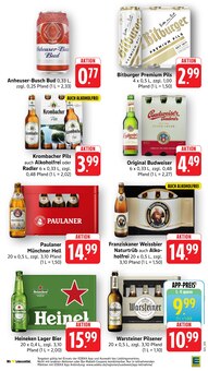 Krombacher im aktuellen EDEKA Prospekt (Mannheim) Krombacher im EDEKA Prospekt "Aktuelle Angebote" mit 47 Seiten (Mannheim)
