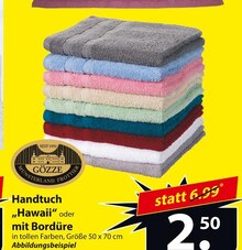 Handtuch „Hawaii“ oder mit Bordüre Angebot in Eutin im aktuellen Prospekt bei famila Nordost in Eutin