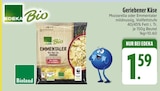 Geriebener Käse Mozzarella oder Emmentaler Angebote von EDEKA Bio bei EDEKA Augsburg für 1,59 €