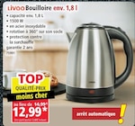 Promo Bouilloire env. 1,8 l à 12,99 € dans le catalogue Norma à Liverdun