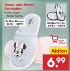 Damen oder Herren Pantoletten Angebote bei Netto Marken-Discount Altenburg für 6,99 €