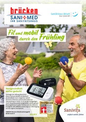 Aktueller Brücken Sani+Med Prospekt mit Blutdruckmessgerät, "Fit und mobil durch den Frühling", Seite 1