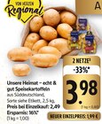 E center Rickenbach - Speisekartoffeln Angebot im Prospekt Speisekartoffeln bei E center im Rickenbach Prospekt für 1,99 €