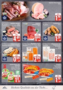 Lachs im aktuellen EDEKA Prospekt (Rostock) Lachs im EDEKA Prospekt "Top Angebote" mit 27 Seiten (Rostock)