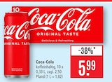 Original Taste Angebote von Coca-Cola bei Marktkauf Konstanz für 5,99 €