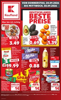 Waschmittel im aktuellen Kaufland Prospekt (Bochum) Waschmittel im Kaufland Prospekt "Hier bin ich richtig" mit 82 Seiten (Bochum)