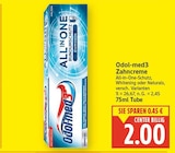 Zahncreme von Odol-med3 für 2,00 € bei E center im Angebot Zahncreme von Odol-med3 im aktuellen E center Prospekt