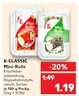 Mini-Rolle von K-CLASSIC im aktuellen Kaufland Prospekt für 1,19 €