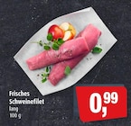 Markant Quickborn - Frisches Schweinefilet Angebot im Prospekt Frisches Schweinefilet bei Markant im Quickborn Prospekt für 0,99 €