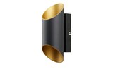 Meisterleuchten LED-Wandleuchte 2-flammig schwarz/gold im Höffner Prospekt Meisterleuchten LED-Wandleuchte 2-flammig schwarz/gold von im aktuellen Höffner Prospekt für 53,40 €