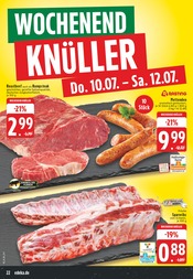 Rindfleisch im EDEKA Prospekt in Moers Aktueller EDEKA Prospekt mit Rindfleisch, "Aktuelle Angebote", Seite 22