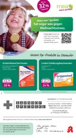 Aktueller mea - meine apotheke Apotheken Prospekt in Seeshaupt und Umgebung, "Unsere Dezember-Angebote" mit 4 Seiten, 01.12.2025 - 31.12.2025
