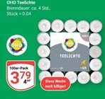 Aktuelle Kerzen Angebote bei GLOBUS in Duisburg Aktuelles Teelichte Angebot bei GLOBUS in Duisburg ab 3,79 €