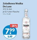 Wodka De Luxe von Zoladkowa Wodka im aktuellen V-Markt Prospekt für 7,99 €