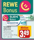Zahncreme im REWE Prospekt Zahncreme von Sensodyne im aktuellen REWE Prospekt für 3,49 €
