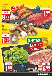 Steak im E center Prospekt "Aktuelle Angebote" mit 24 Seiten (Krefeld)