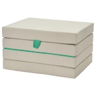 Sitzkissen/Matratze faltbar Vissle beige/grün von SLÄKT im aktuellen IKEA Prospekt für 70,00 €