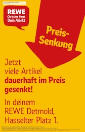 Der aktuelle REWE Prospekt "Dein Markt" mit  Seiten (Detmold)