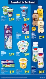 Lidl laktosefreie Milch im Prospekt 