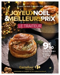 Catalogue Carrefour Market à Brou: «JOYEUX NOËL & MEILLEURS PRIX» , pages, du 03/12/2024 au 31/12/2024 Prospectus Carrefour Market à Brou: «JOYEUX NOËL & MEILLEURS PRIX» , pages, du 03/12/2024 au 31/12/2024