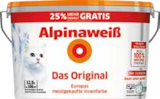 Bauzentrum Borgers Rees - Alpinaweiß Das Original Angebot im Prospekt Alpinaweiß Das Original bei Bauzentrum Borgers im Rees Prospekt für 49,99 €